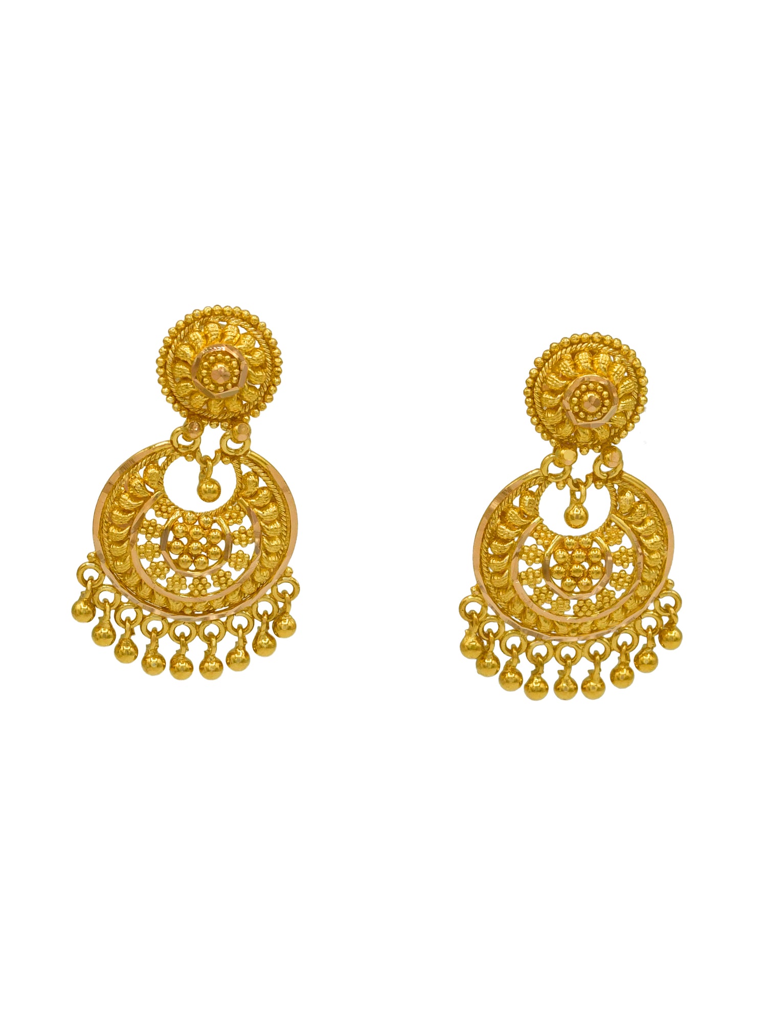 22ct Gold Choker Necklace Set