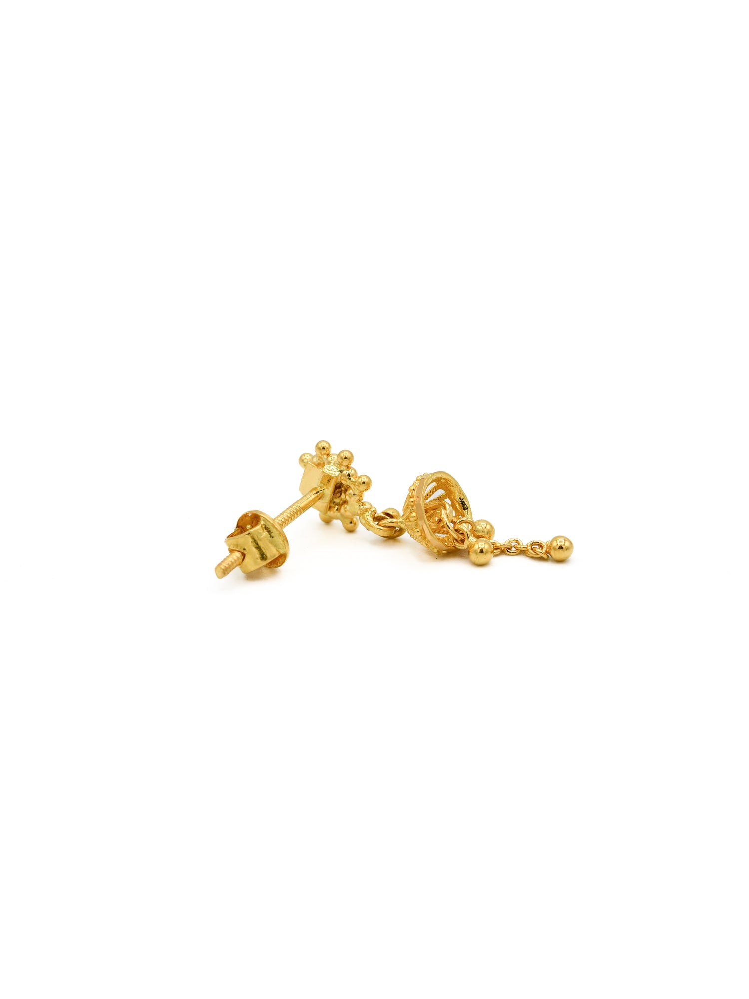 22ct Gold Jumki Earrings