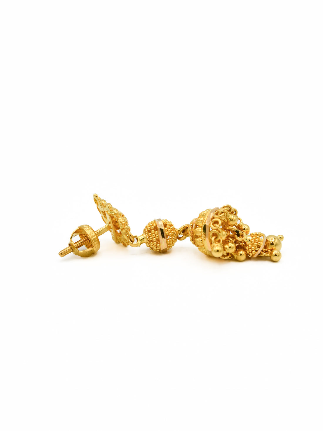 22ct Gold Jhumki Earrings