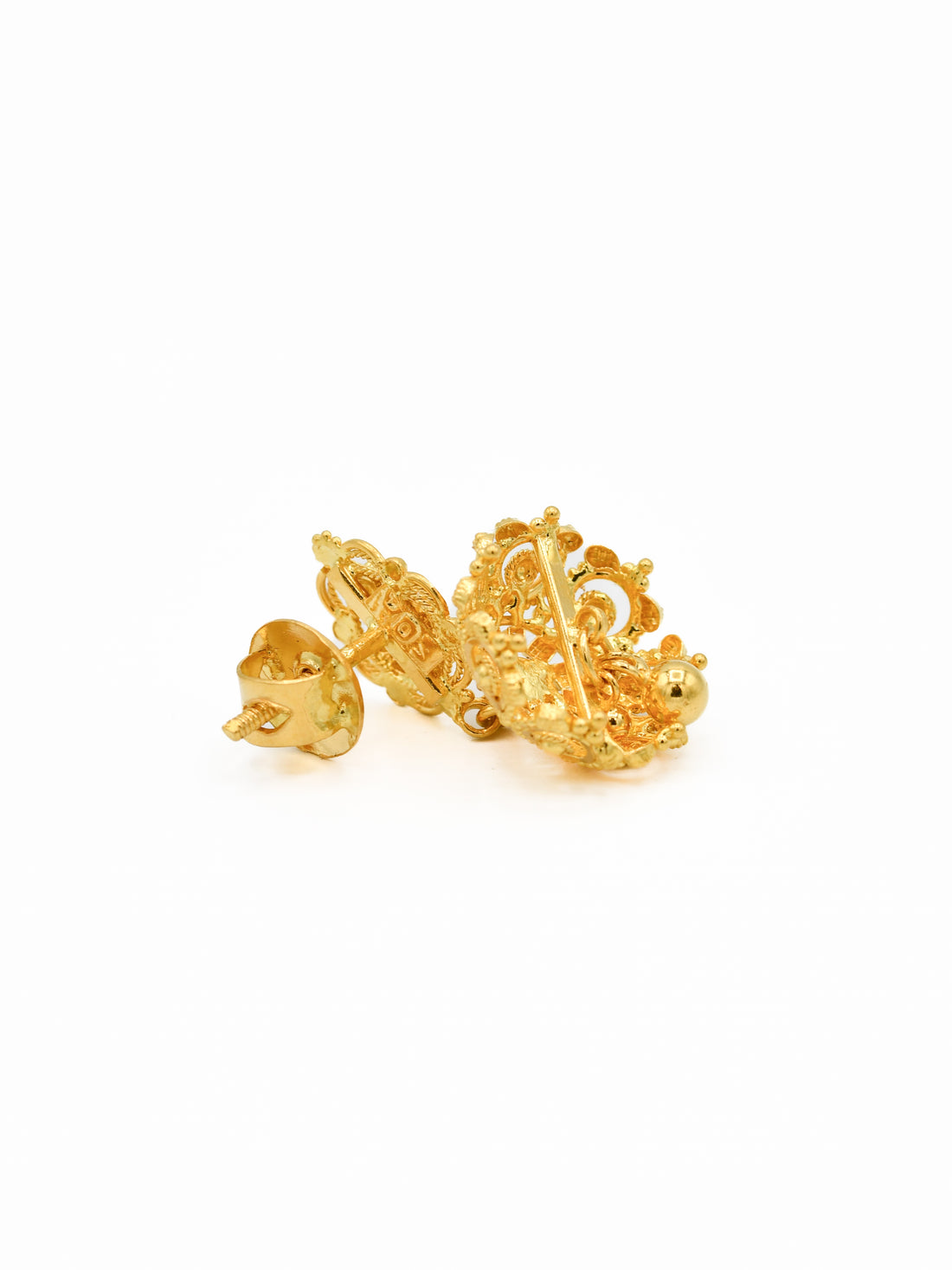22ct Gold Jhumki Earrings