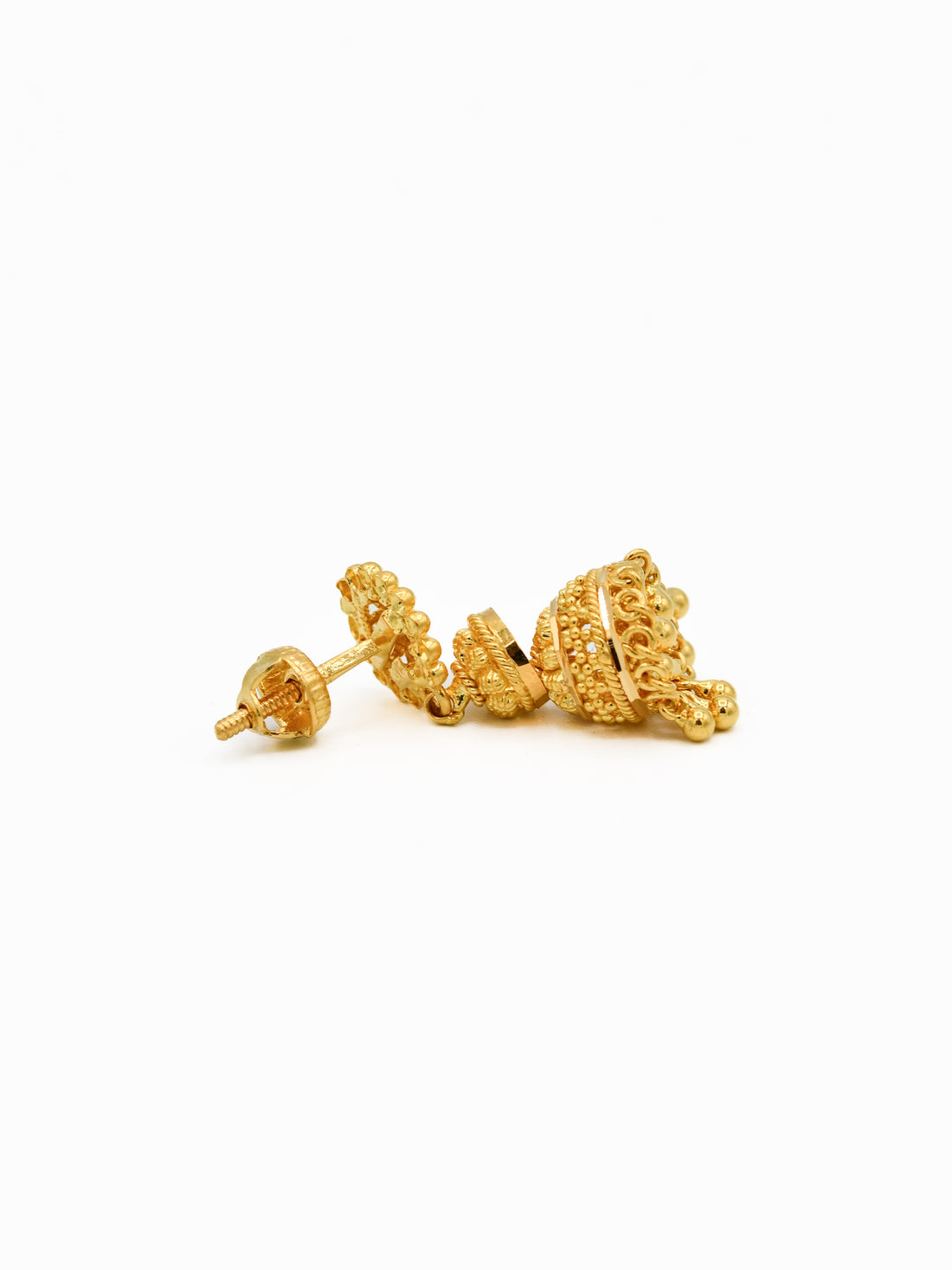 22ct Gold Jhumki Earrings