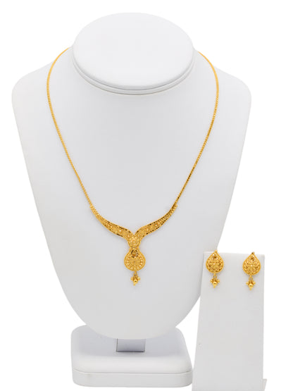 22ct Gold Necklace Set