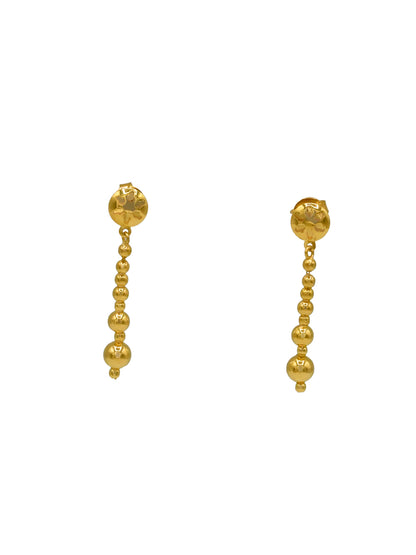 22ct Gold Ball Necklace Set