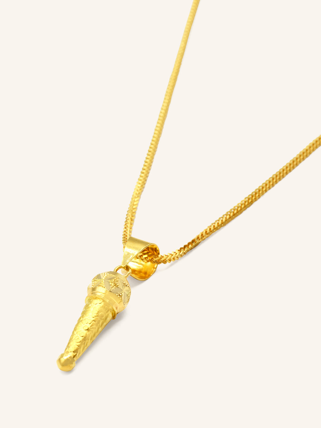 22ct Gold Gada Pendant 2.11 GMS - Roop Darshan