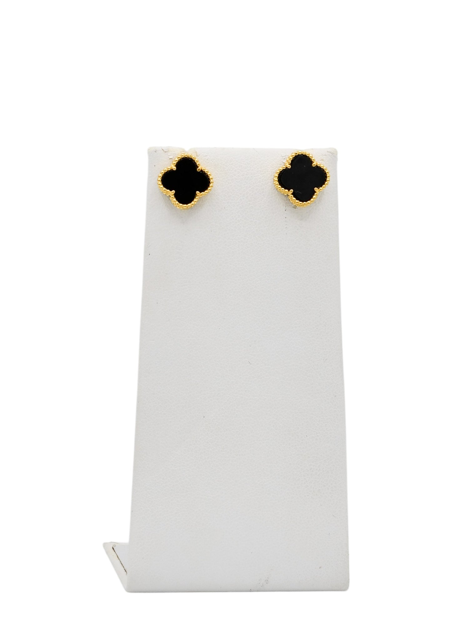 22ct Gold Black Flower Necklace Set