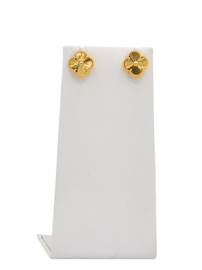 22ct Gold 3 Flower Necklace Set