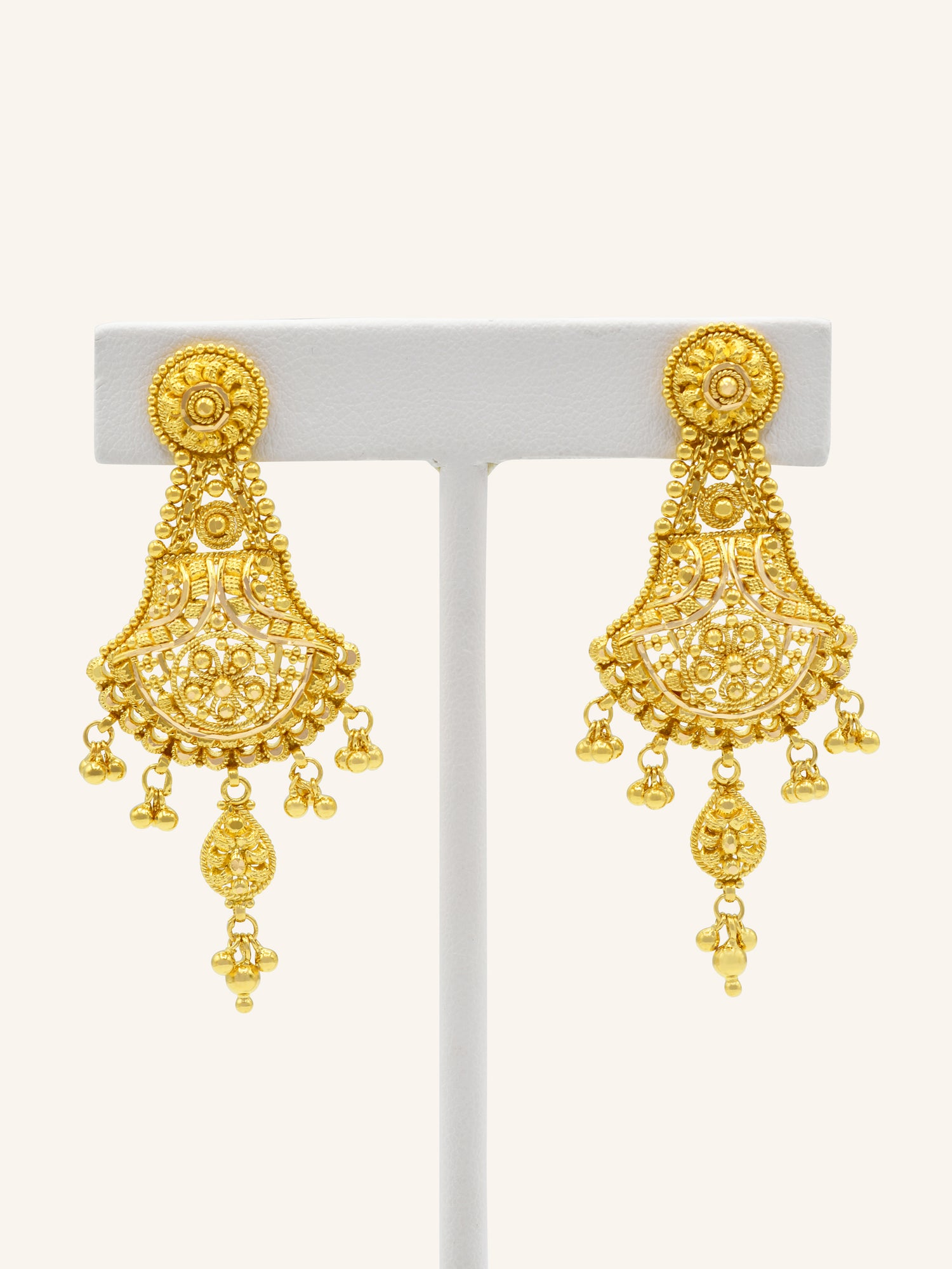 22ct Gold Neckalce Set 66.63 GMS - Roop Darshan