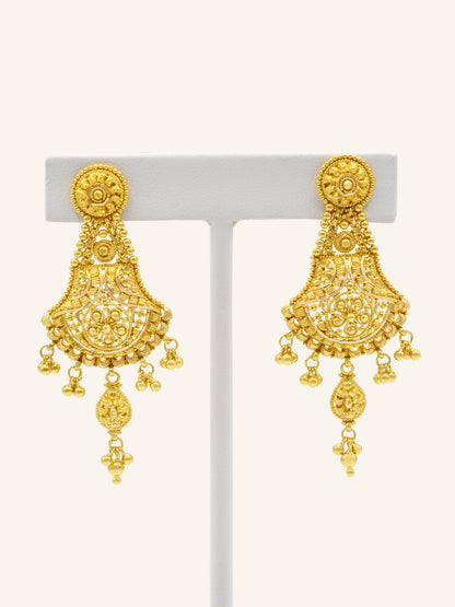 22ct Gold Neckalce Set 66.63 GMS - Roop Darshan