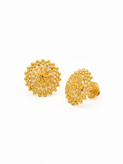 22ct Gold Stud Earrings