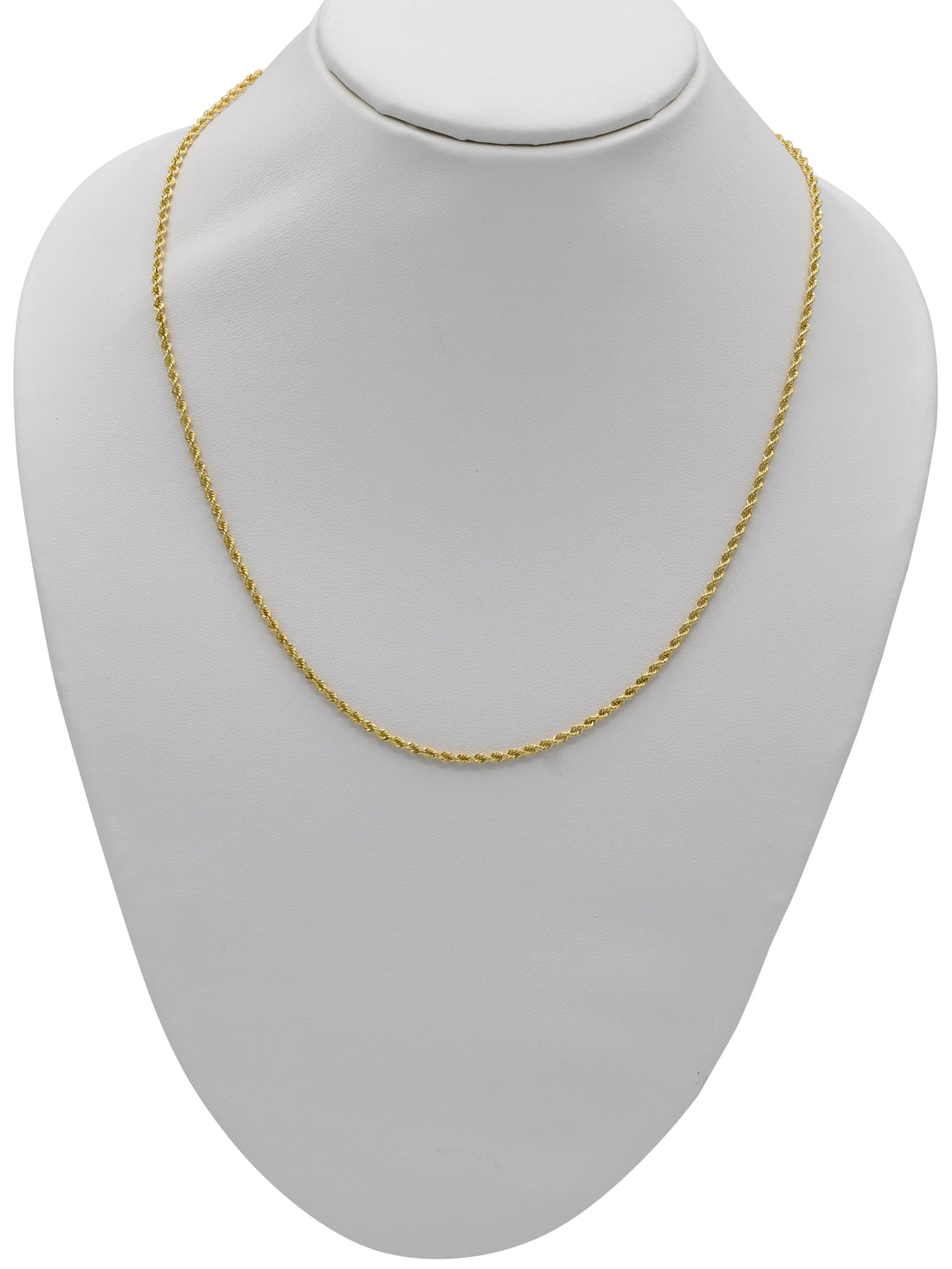 18ct Gold Hollow Rope Chain