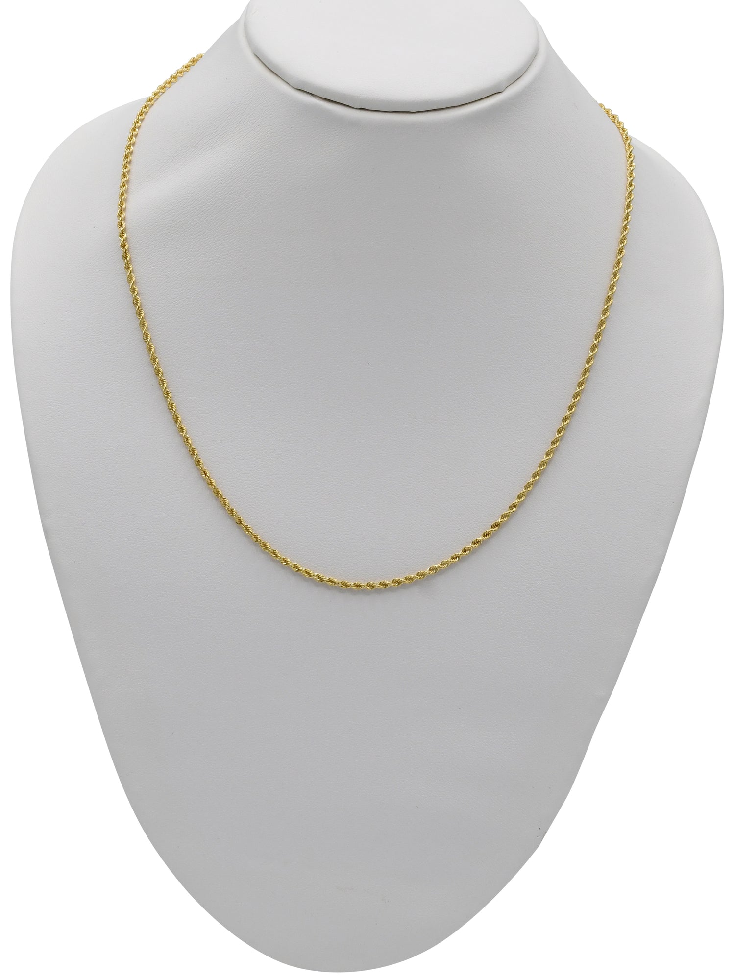 18ct Gold Hollow Rope Chain