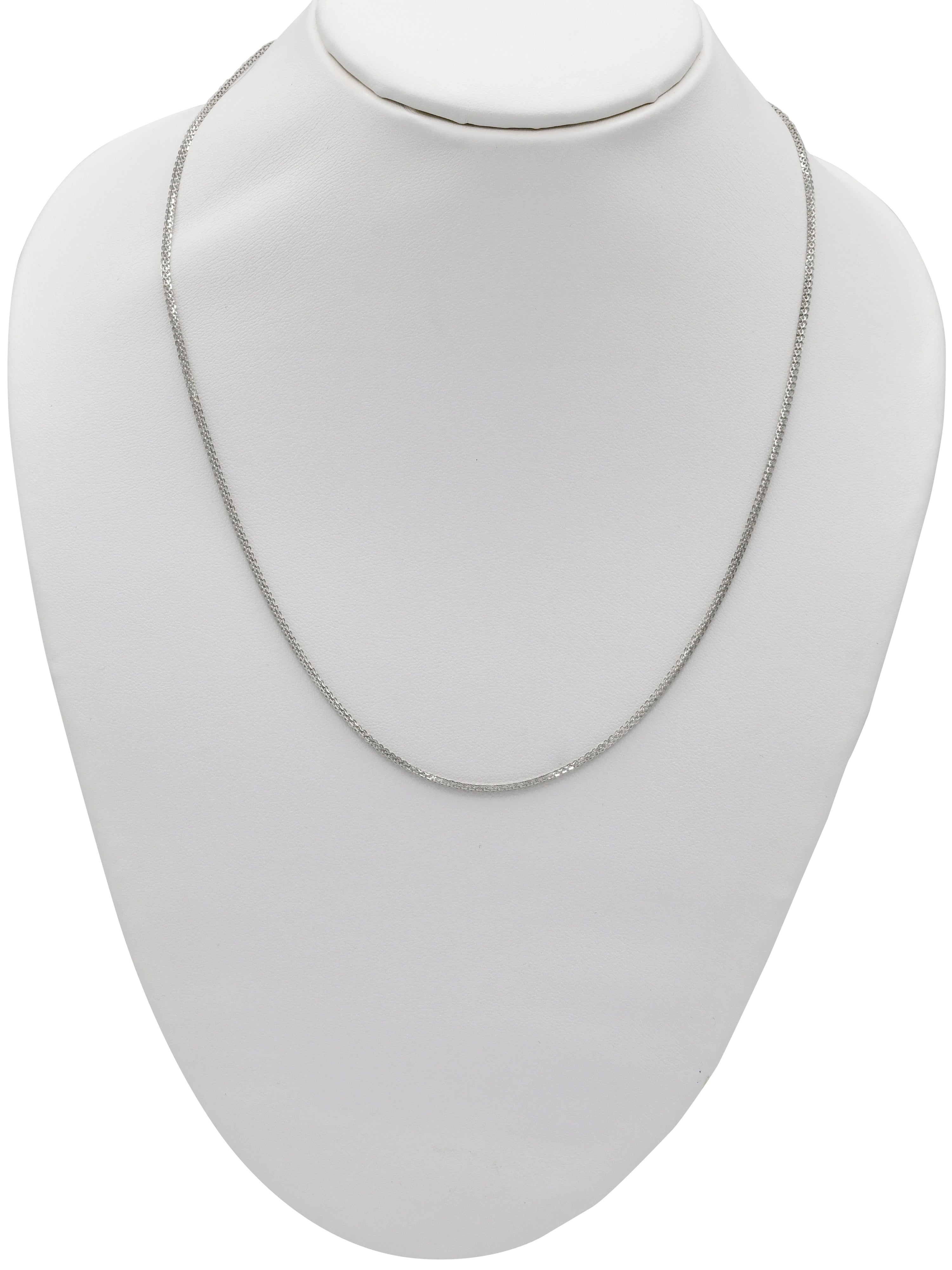 18ct White Gold Chain - Roop Darshan