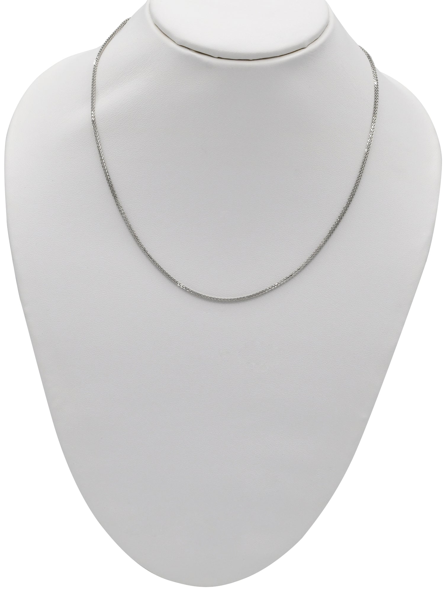 18ct White Gold Chain