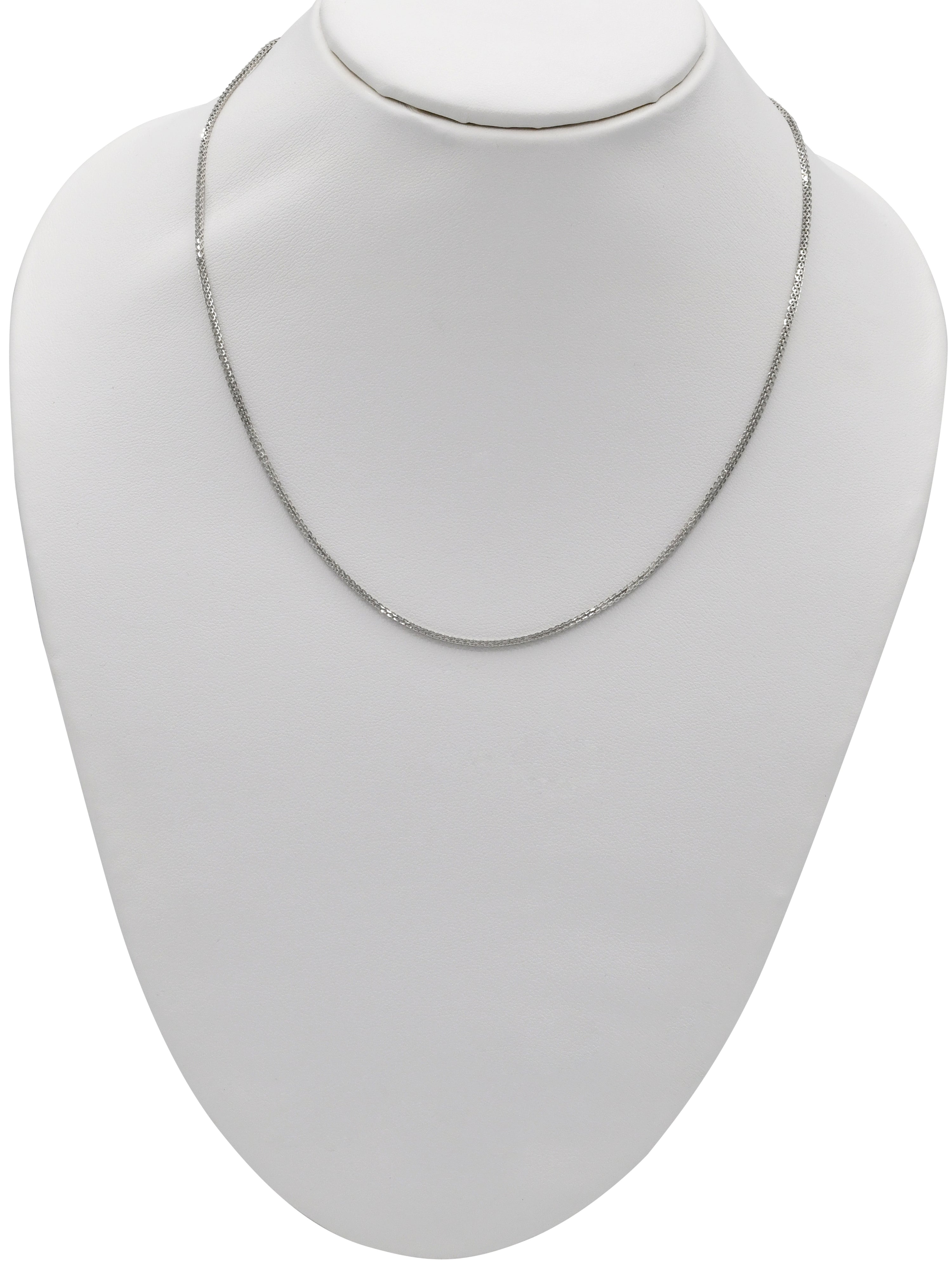18ct White Gold Chain - Roop Darshan