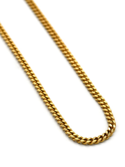 9ct Gold 2 Sided Curb Chain