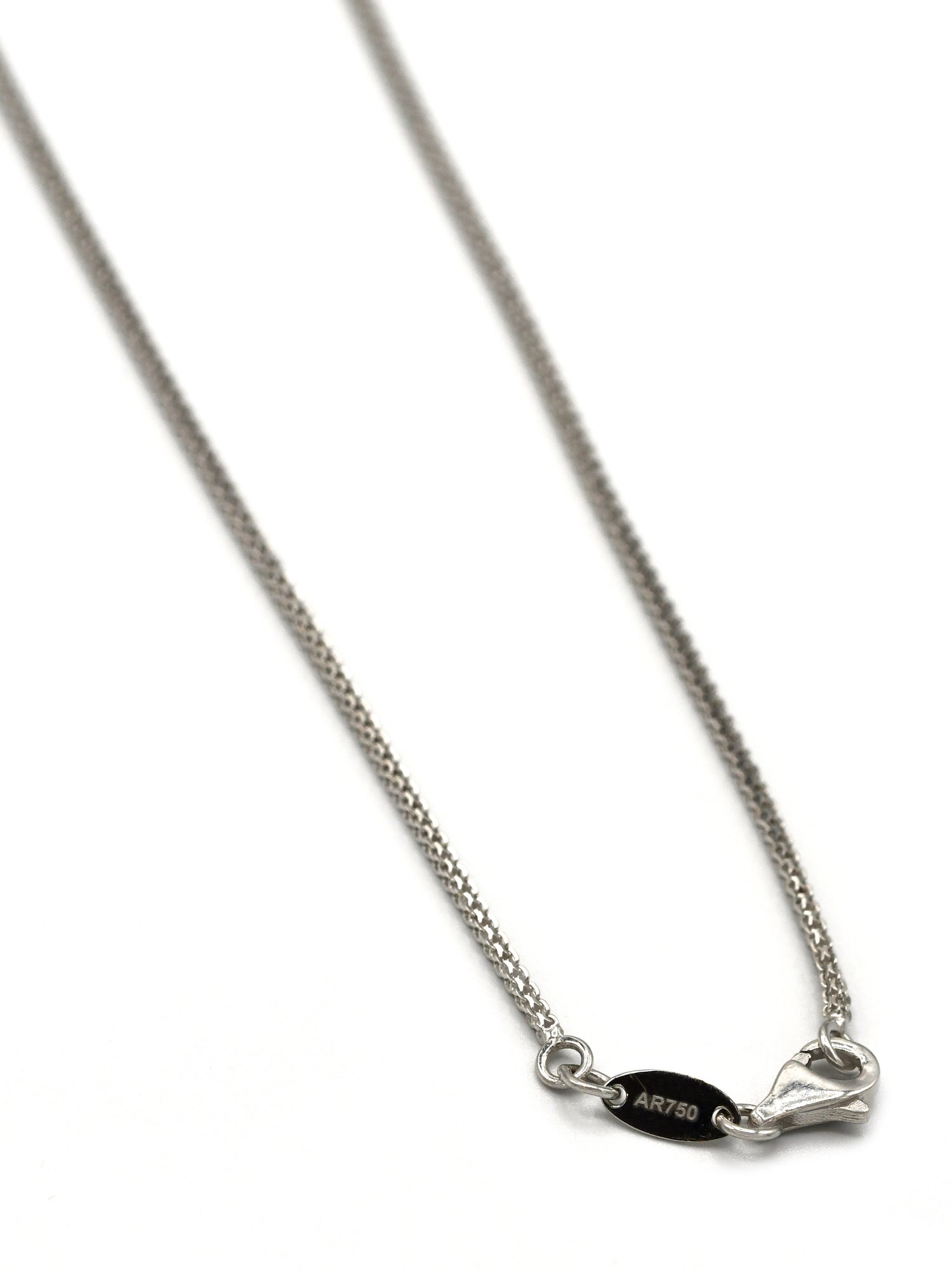 18ct White Gold Chain