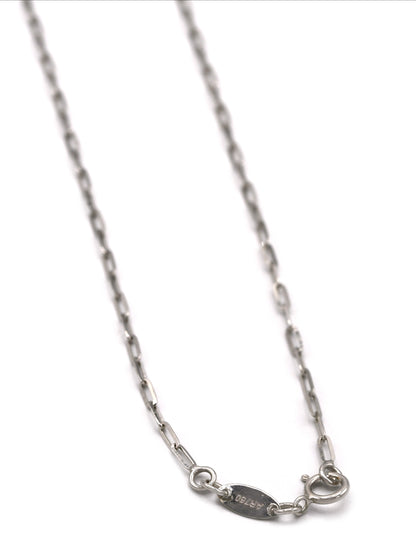 18ct White Gold Paper Clip Chain