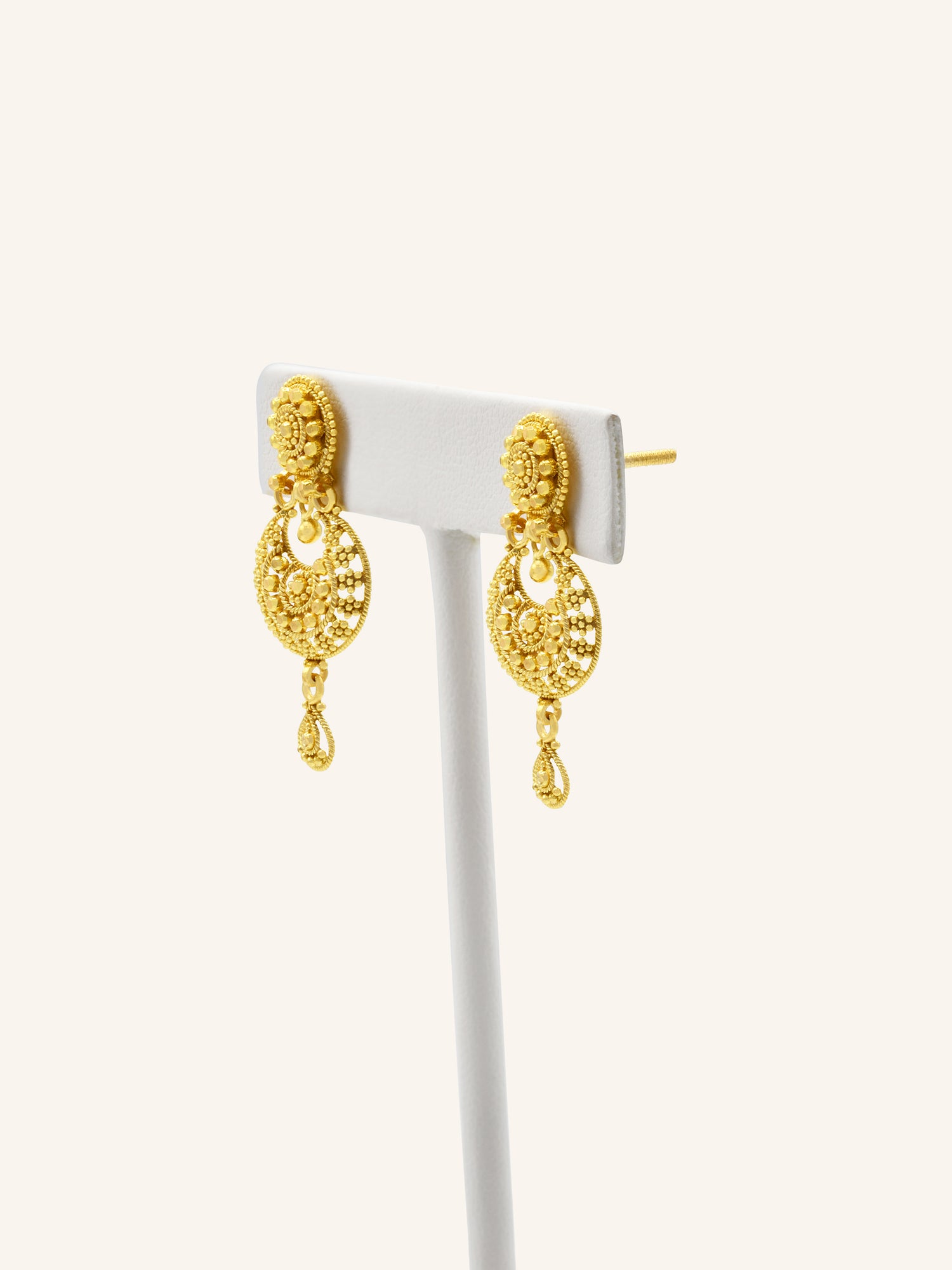 22ct Gold Necklace Set 24.90 GMS - Roop Darshan