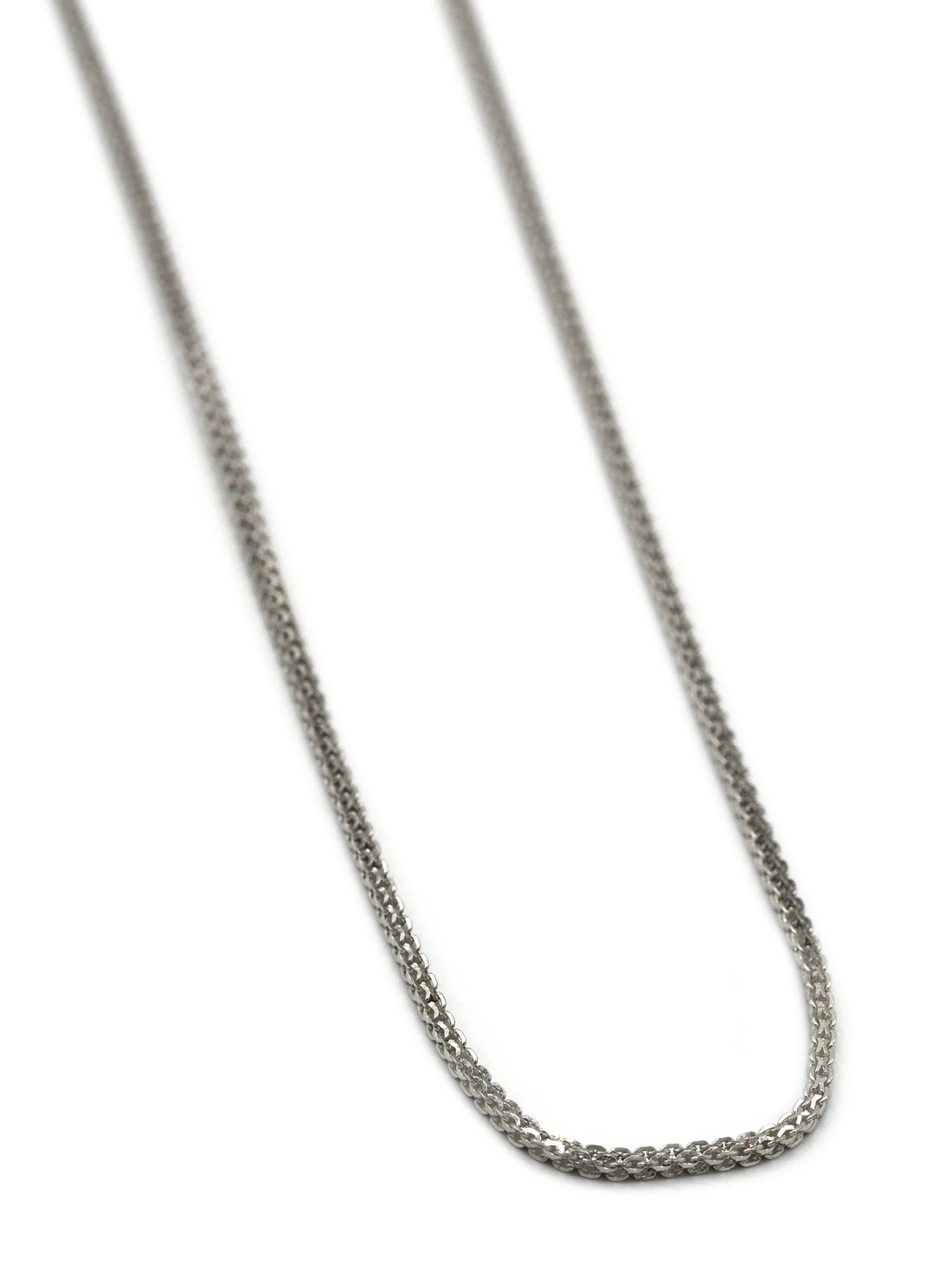 18ct White Gold Chain