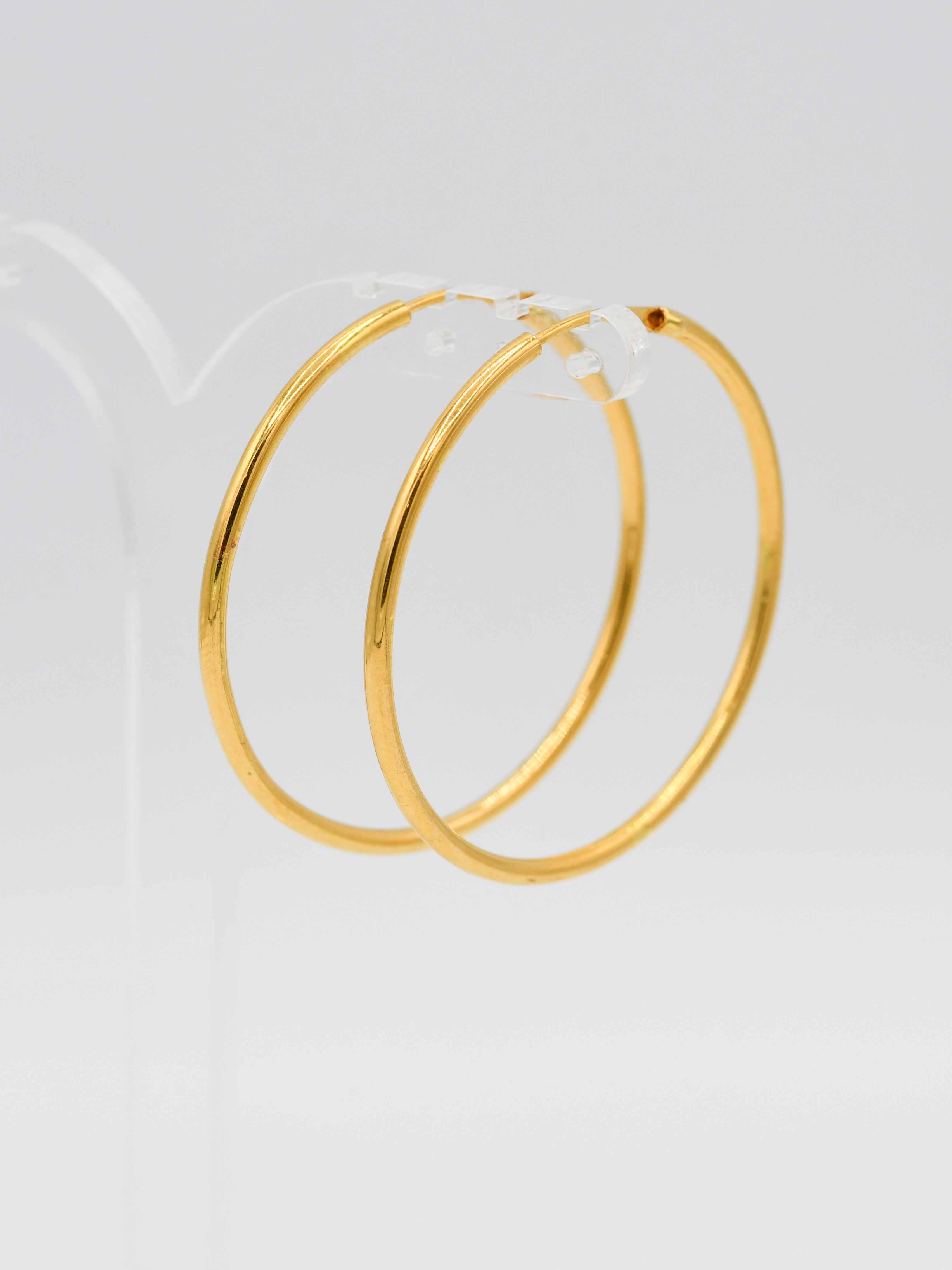 22ct Gold Plain Bali