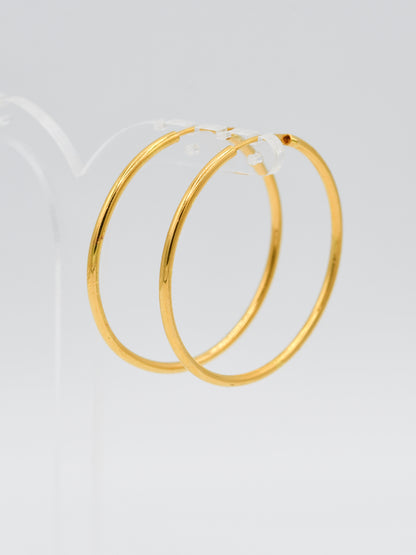 22ct Gold Plain Bali