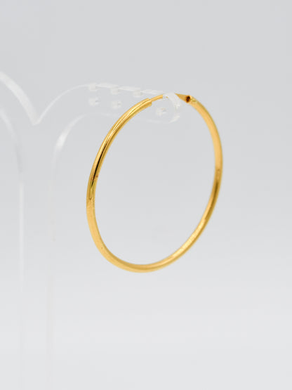22ct Gold Plain Bali