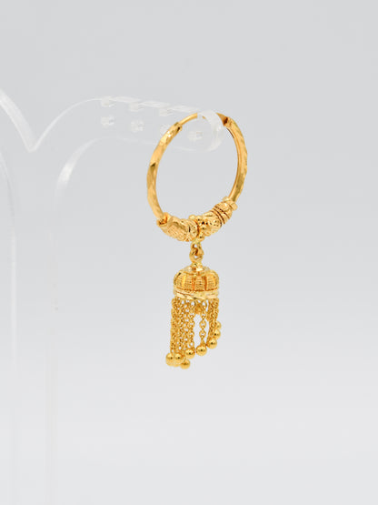 22ct Gold Jhumki Bali