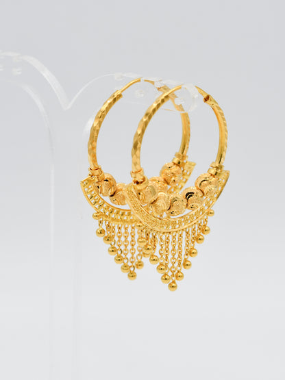 22ct Gold Ball Bali