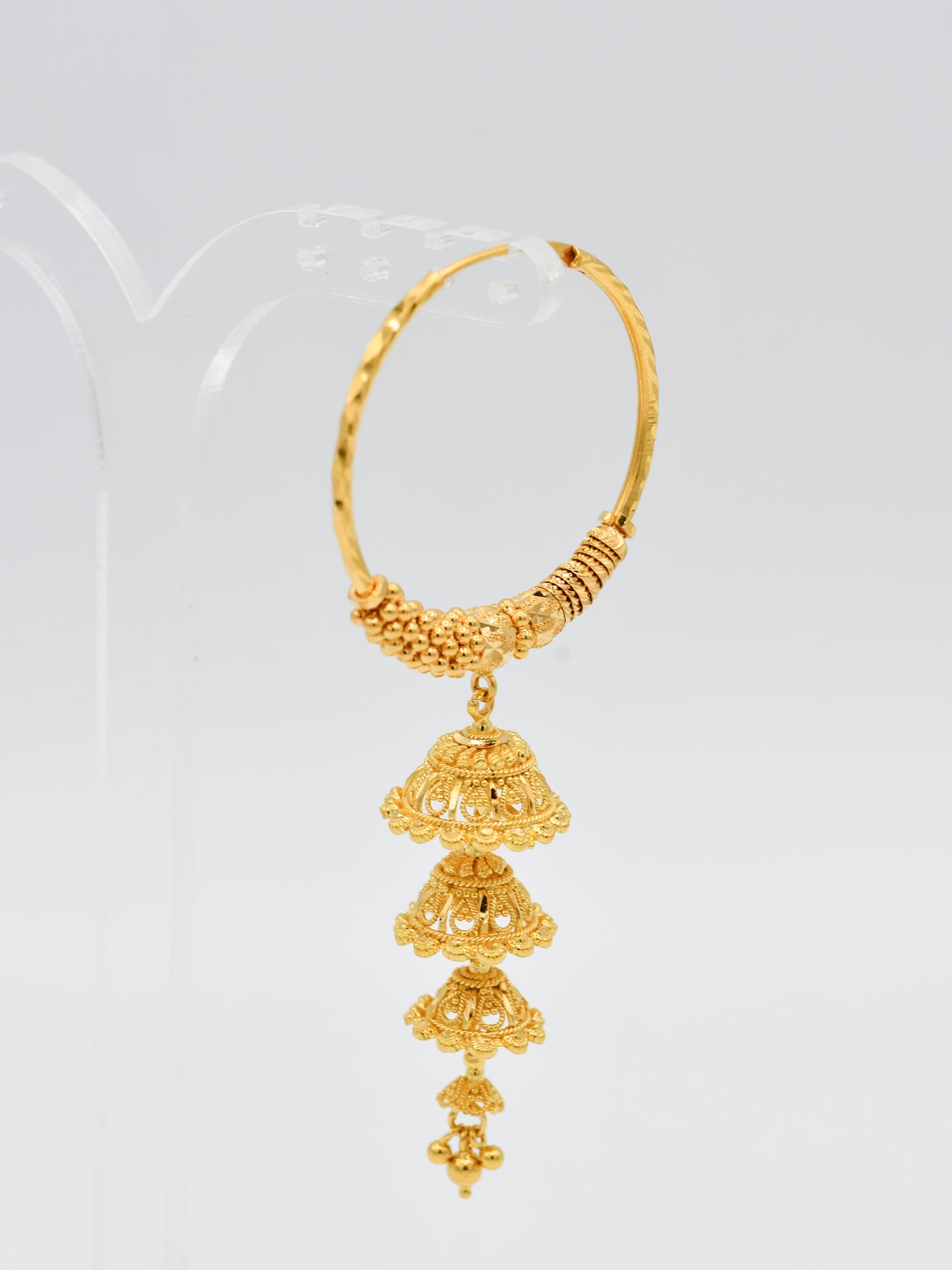 22ct Gold Jhumki Bali