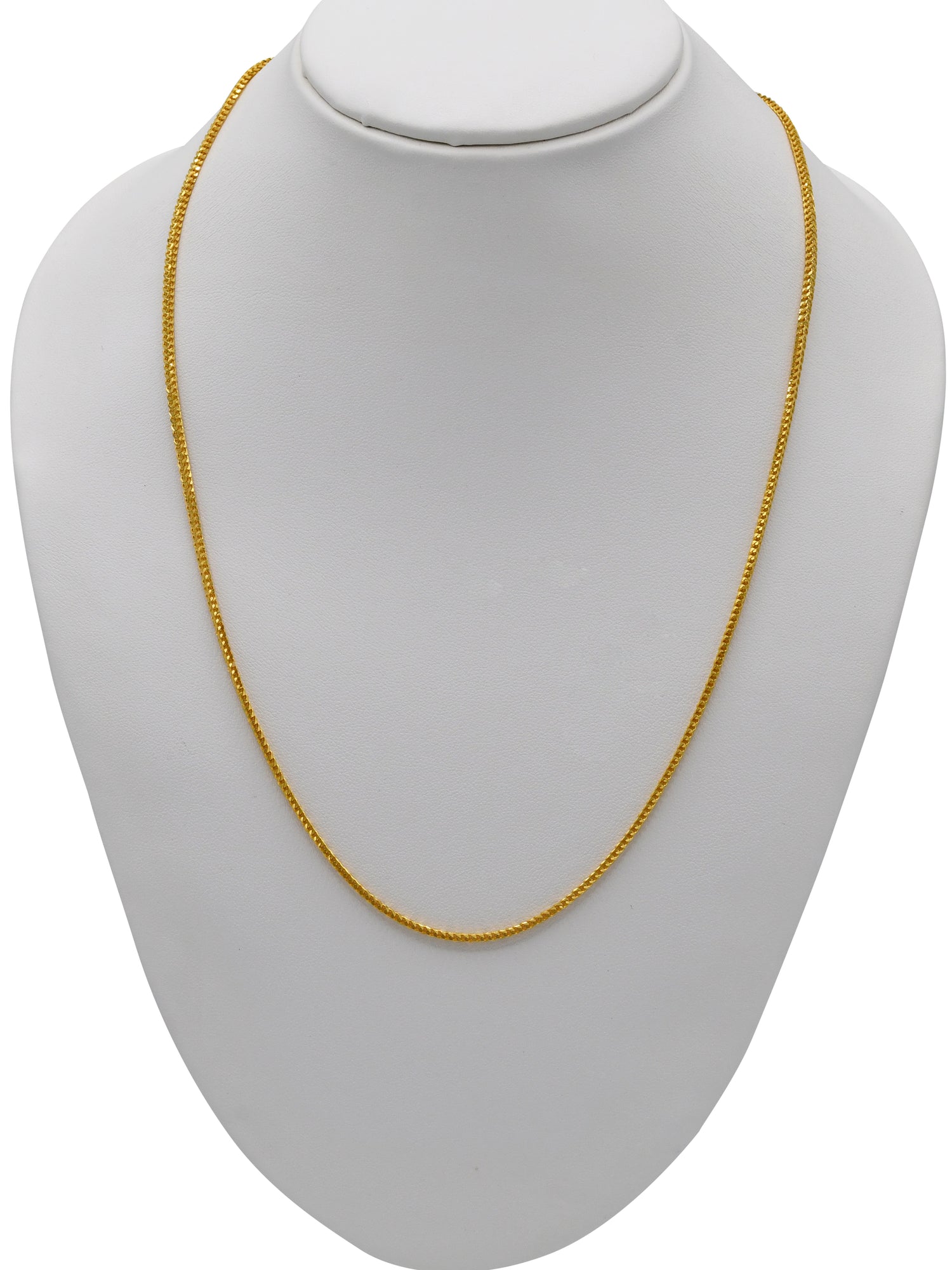 22ct Gold Fox Tail Chain