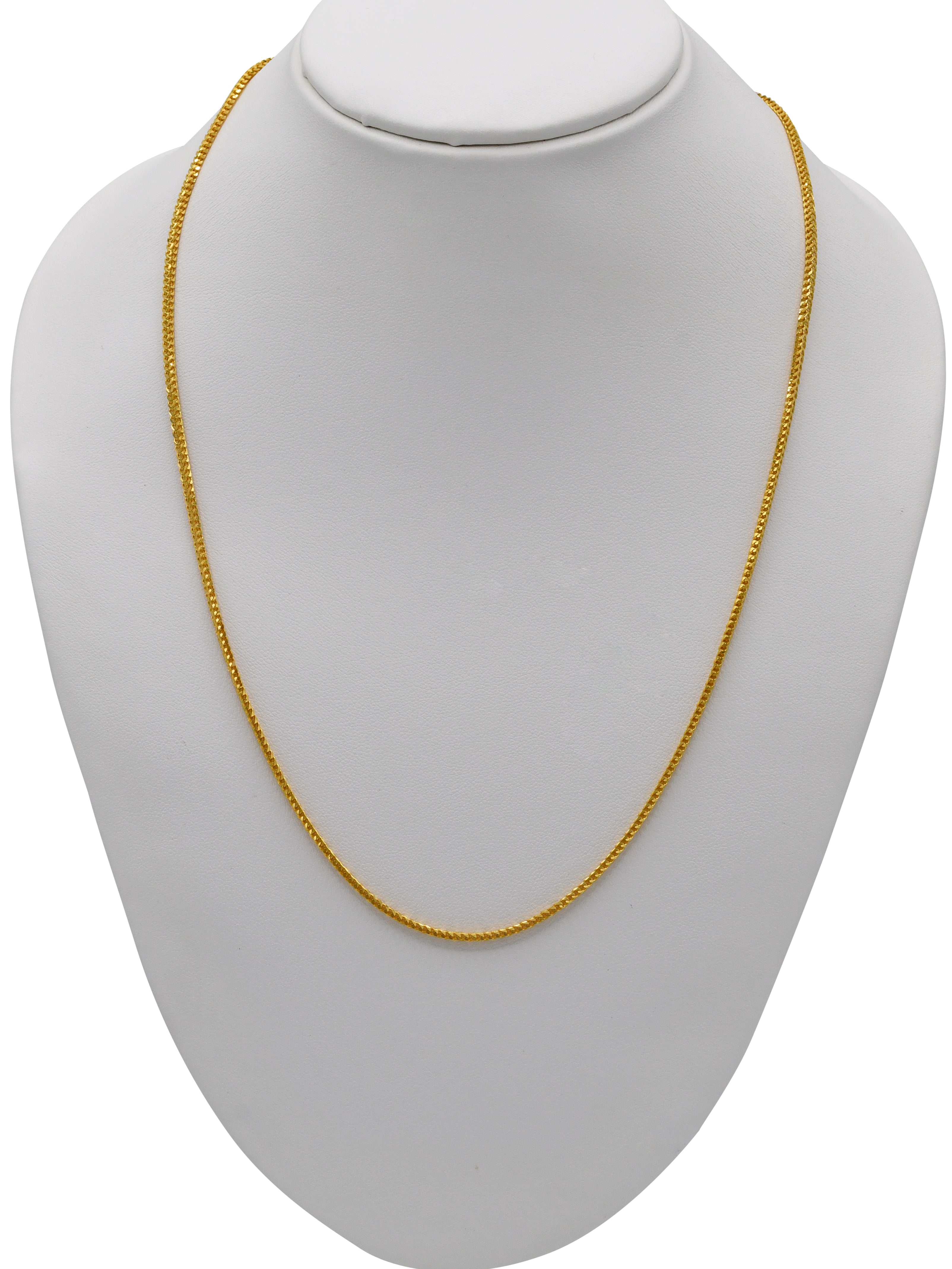22ct Gold Fox Tail Chain
