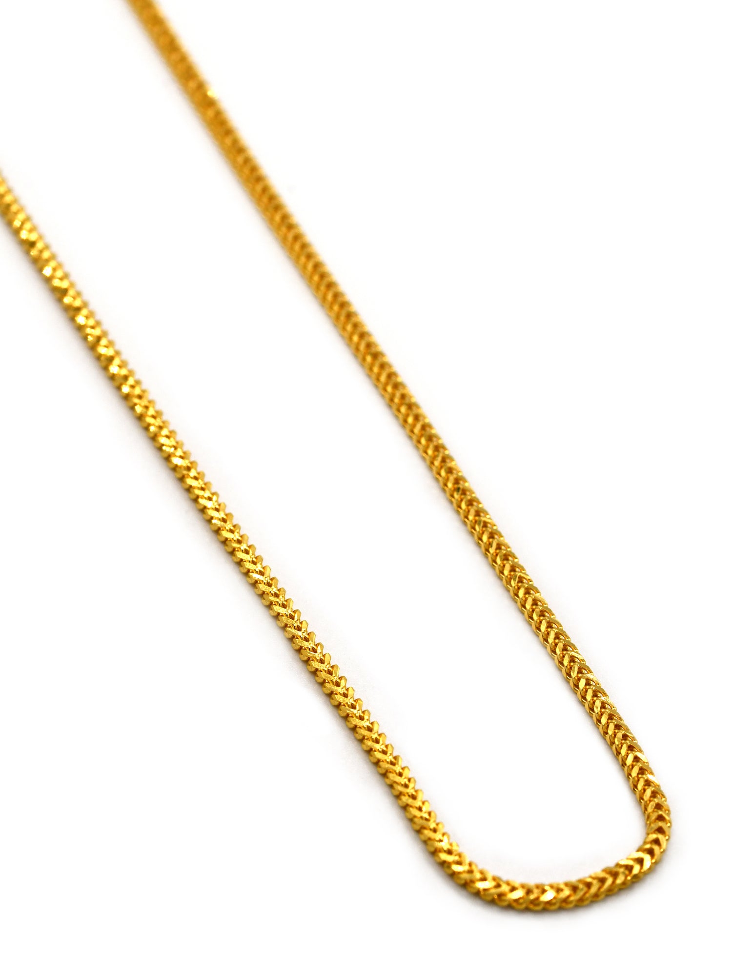22ct Gold Fox Tail Chain