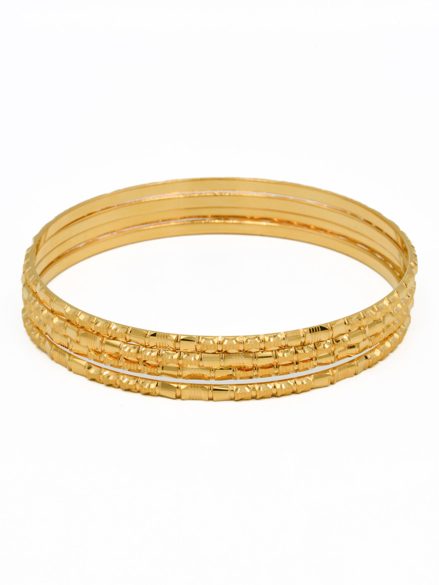 22ct Gold 4 Bangles