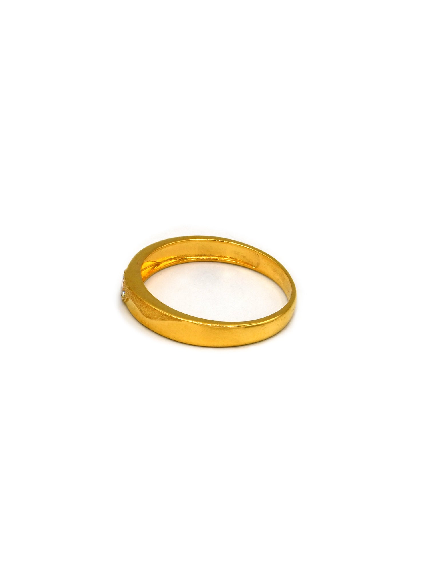 22ct Gold CZ Ring