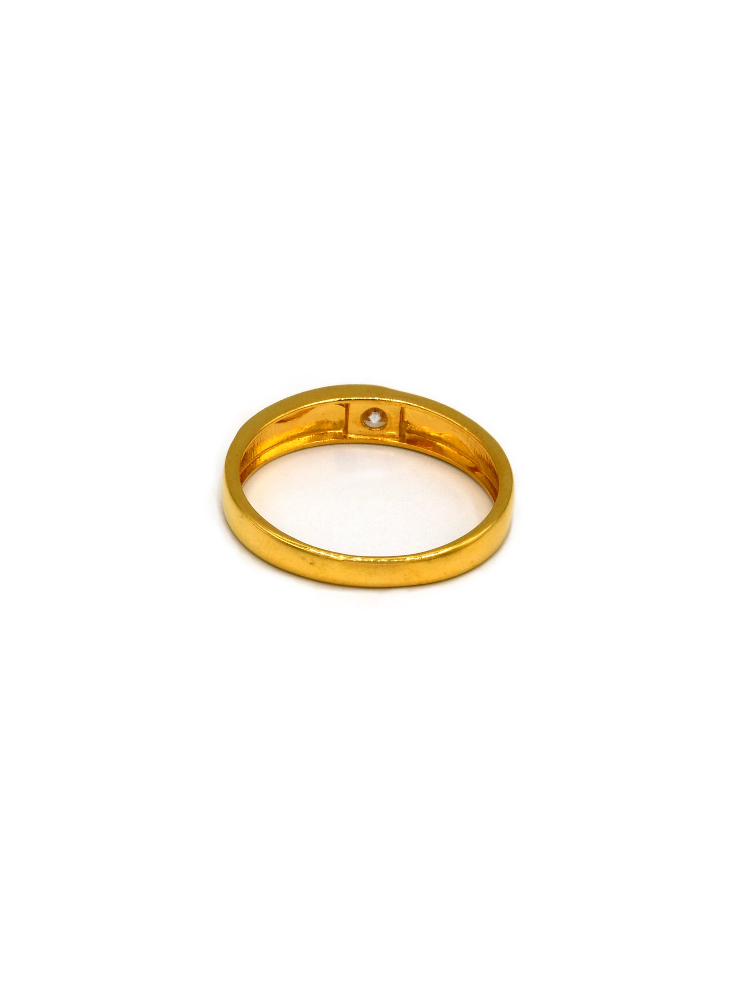 22ct Gold CZ Ring