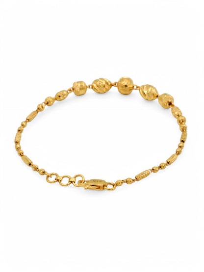 22ct Gold Ball Bracelet
