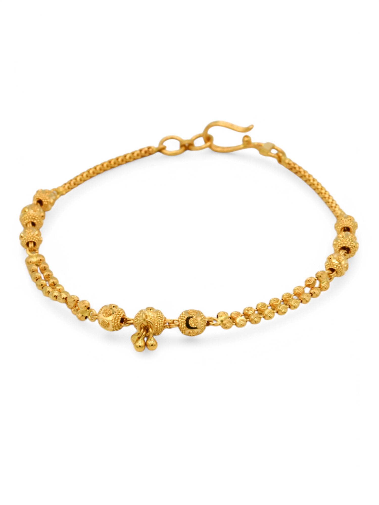 22ct Gold Ball Bracelet