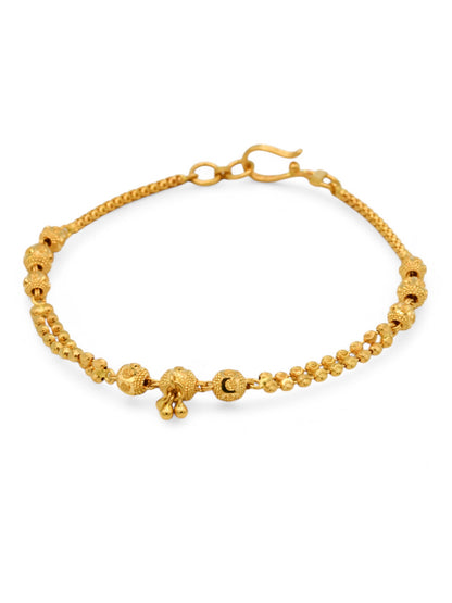 22ct Gold Ball Bracelet