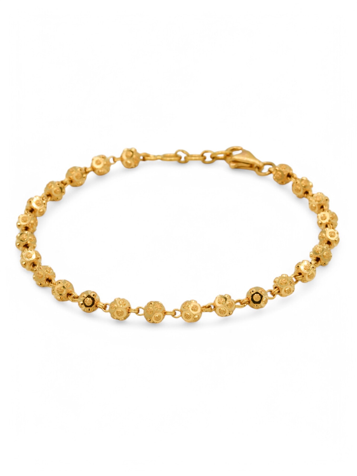 22ct Gold Ball Bracelet