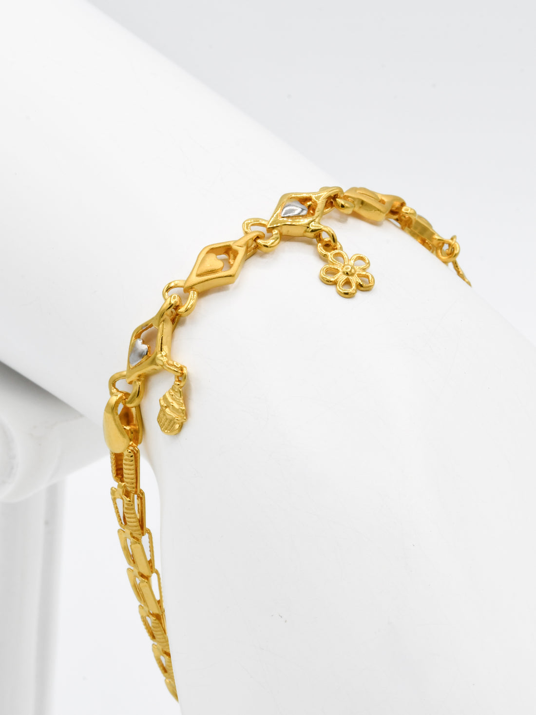 22ct Gold Charms Bracelet