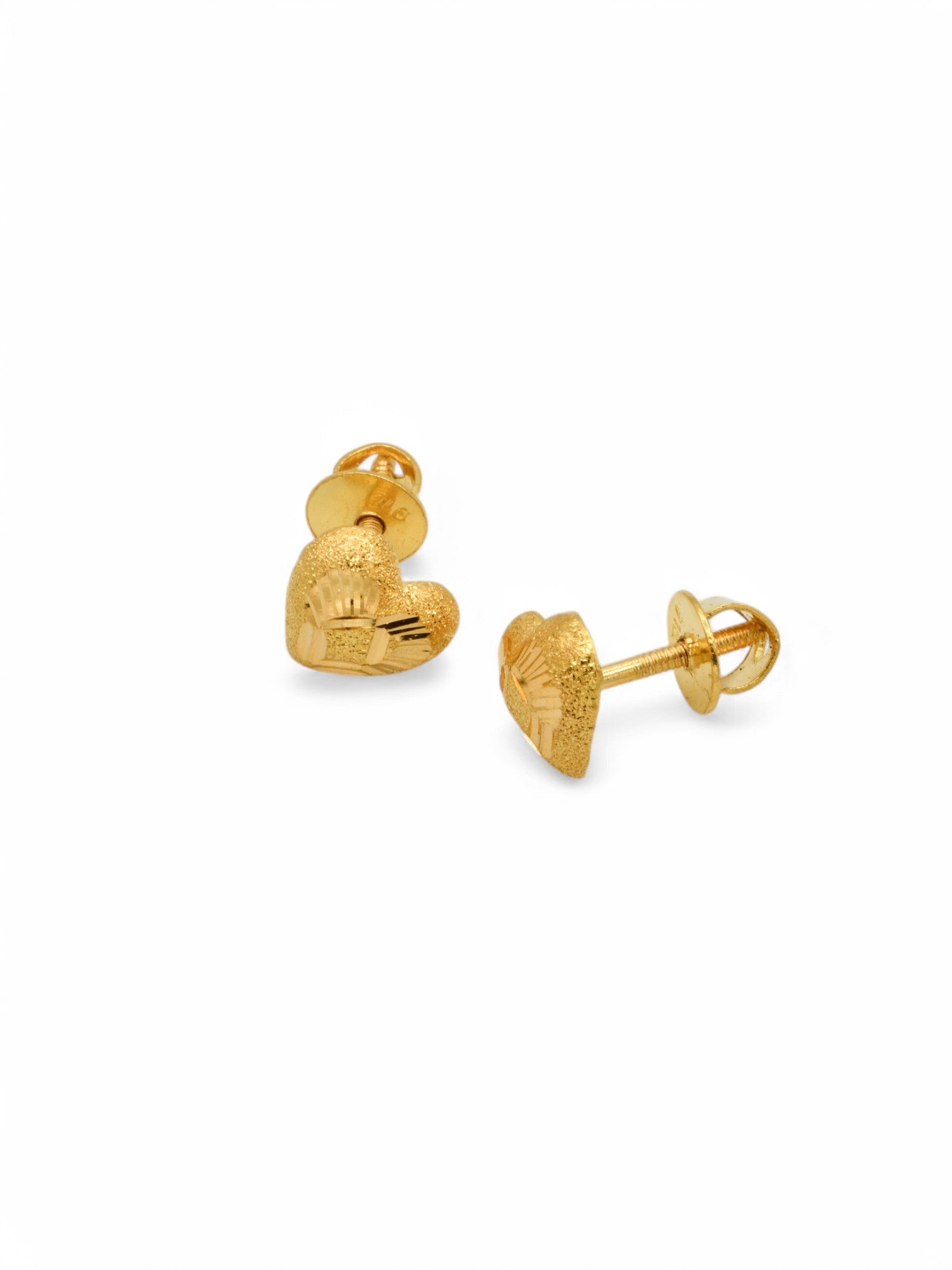 22ct gold Heart Pendant Set