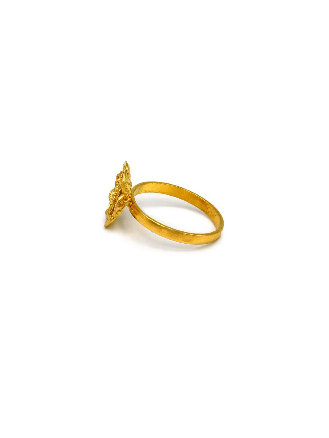 22ct Gold Flower Baby Ring - Roop Darshan