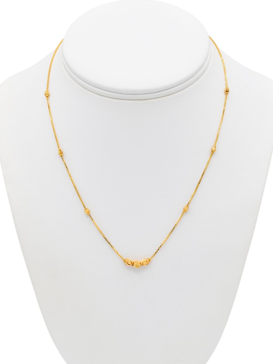 22ct Gold Ball Chain