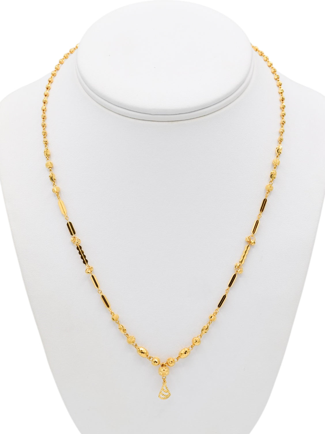 22ct Gold Ball Fancy Chain