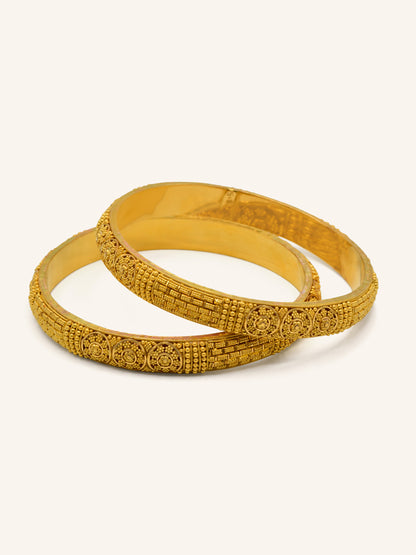 22ct Gold 2 Piece Bangle 47.95 GMS 2.7 - Roop Darshan