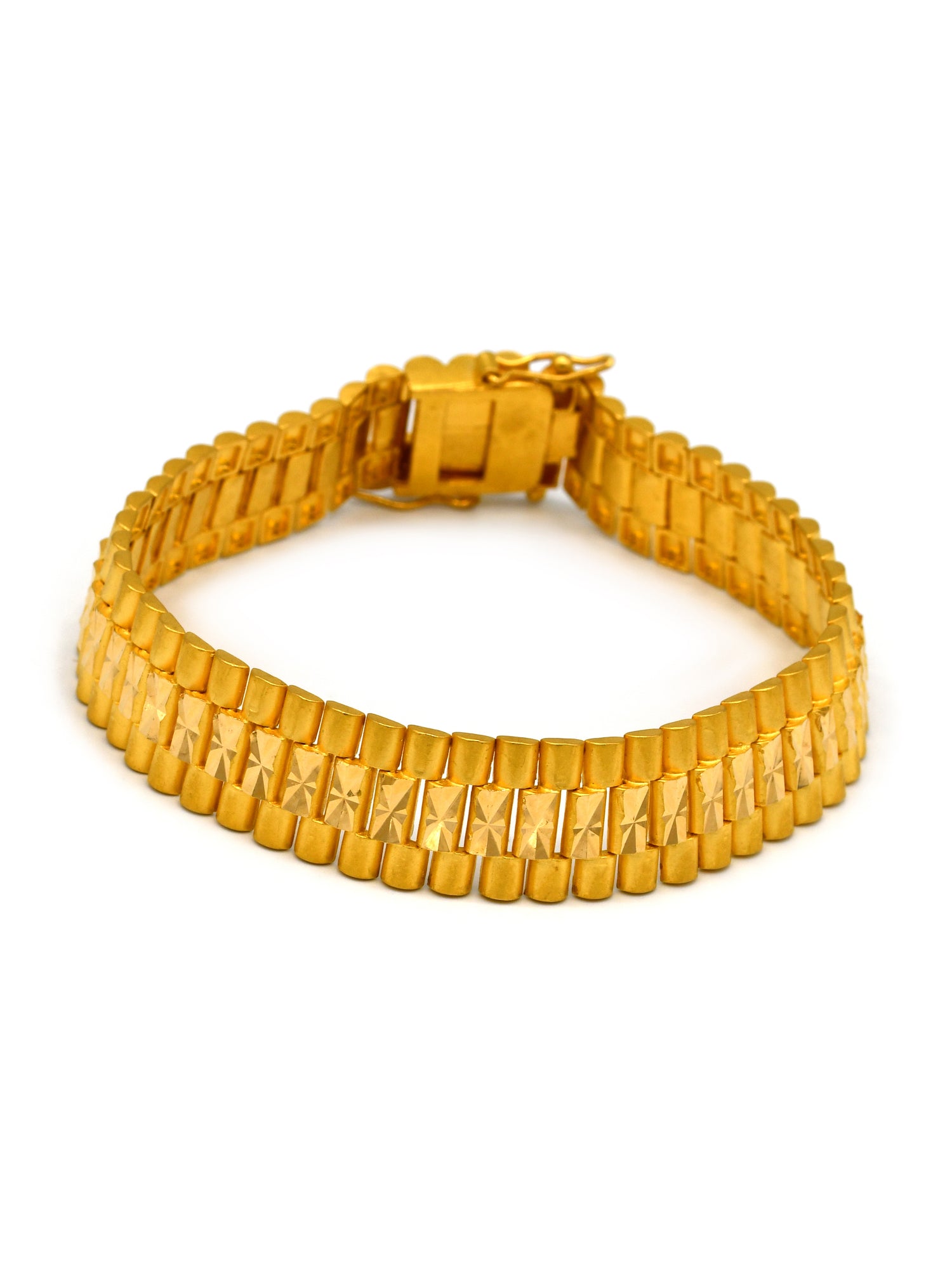 22ct Gold Mens Bracelet