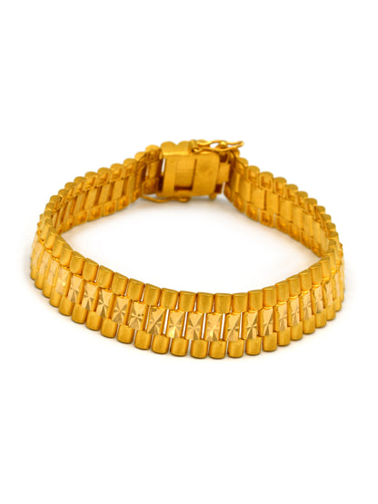 22ct Gold Mens Bracelet
