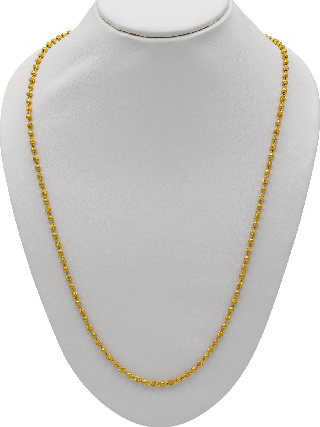 22ct Gold Ball Fancy Chain