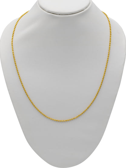 22ct Gold Ball Fancy Chain