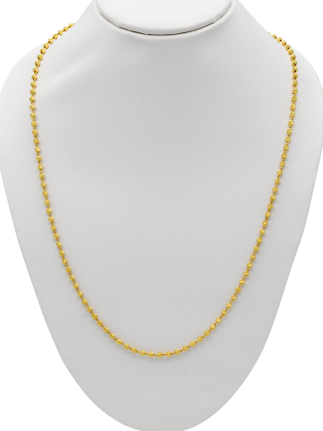 22ct Gold Ball Fancy Chain